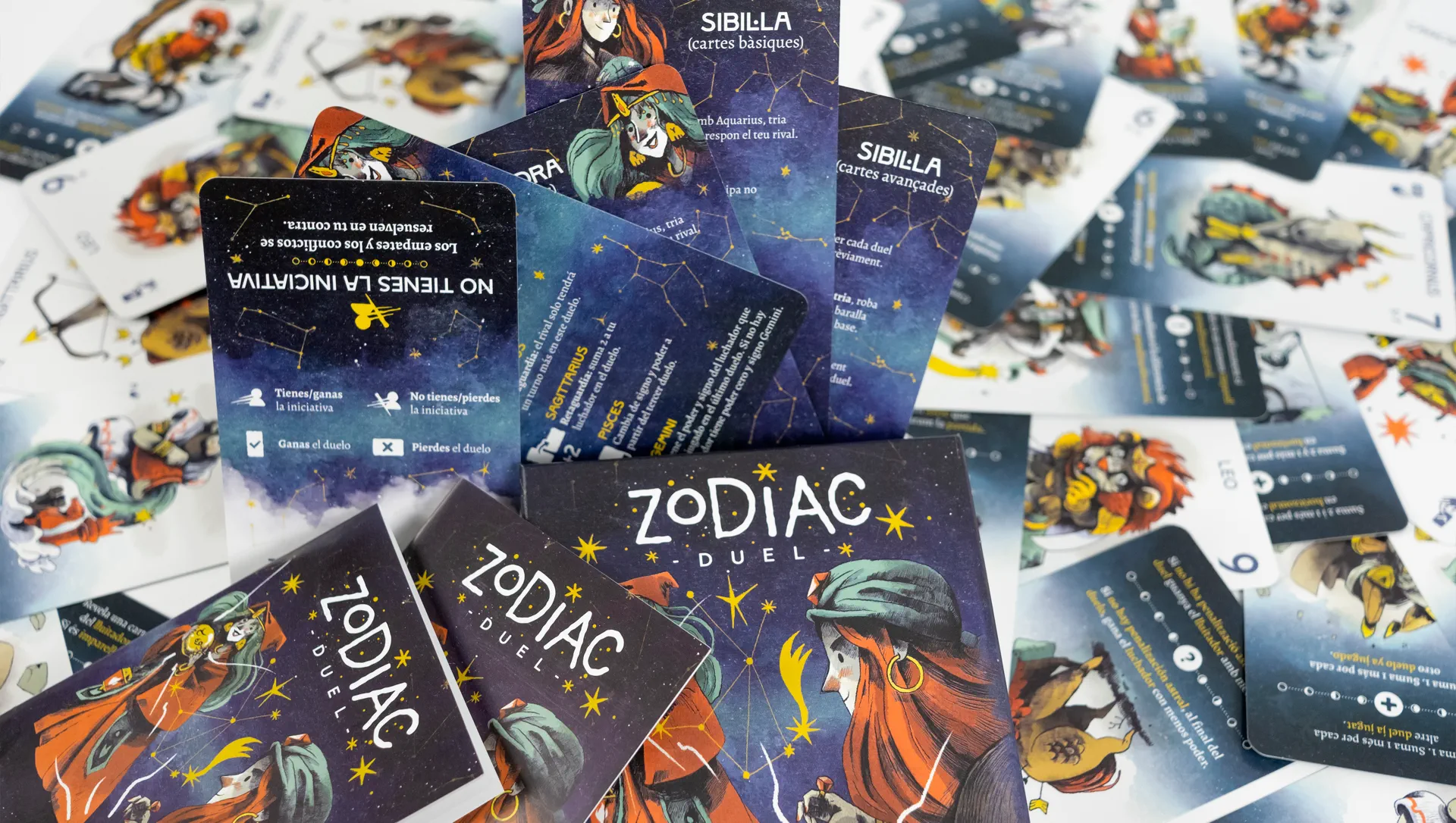 Disseny de jocs de taula i packaging per a l'editorial valenciana Zombi Paella