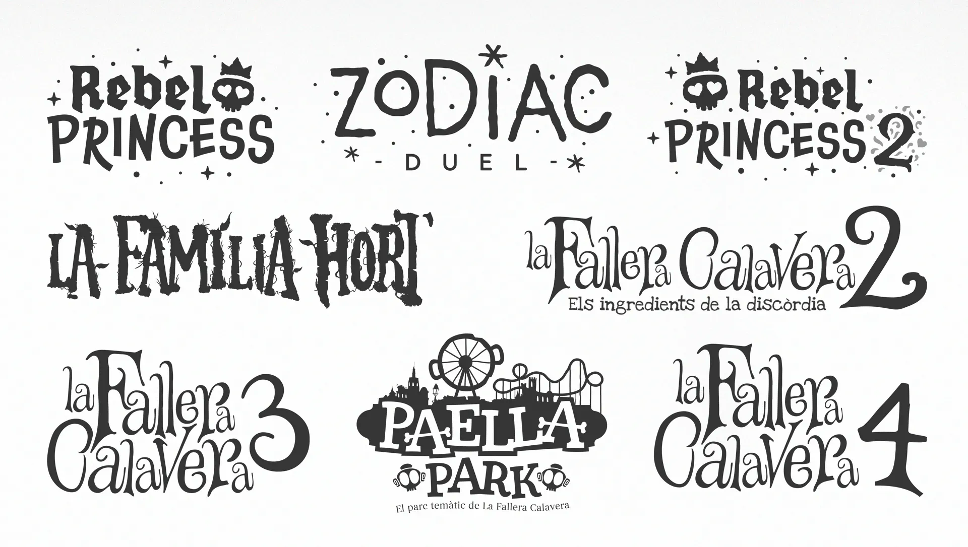 Logotip d'un joc de taula de l'editorial Zombi Paella